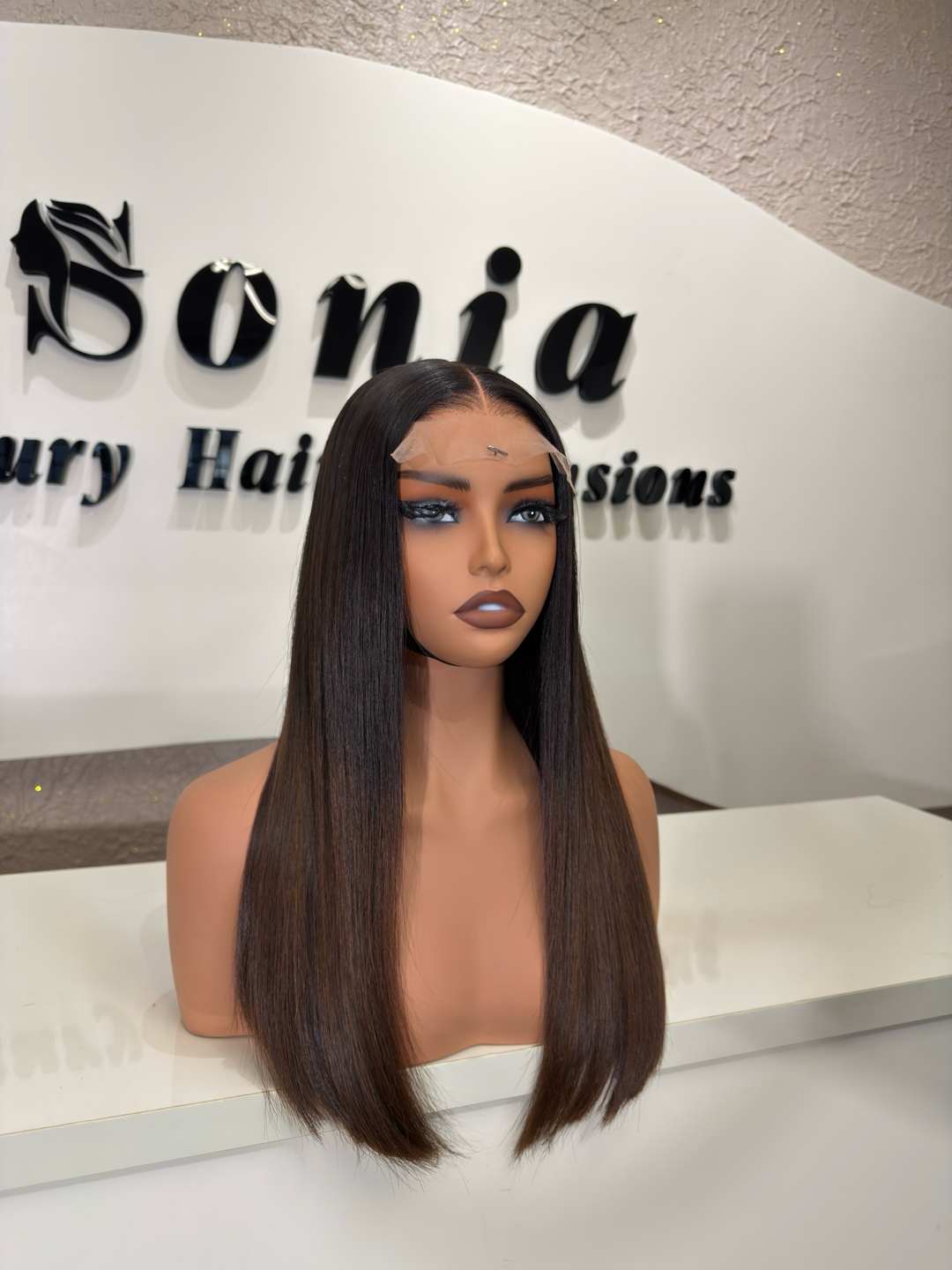 16” | Nelo Bob | Chestnut Brown Ombré | Raw