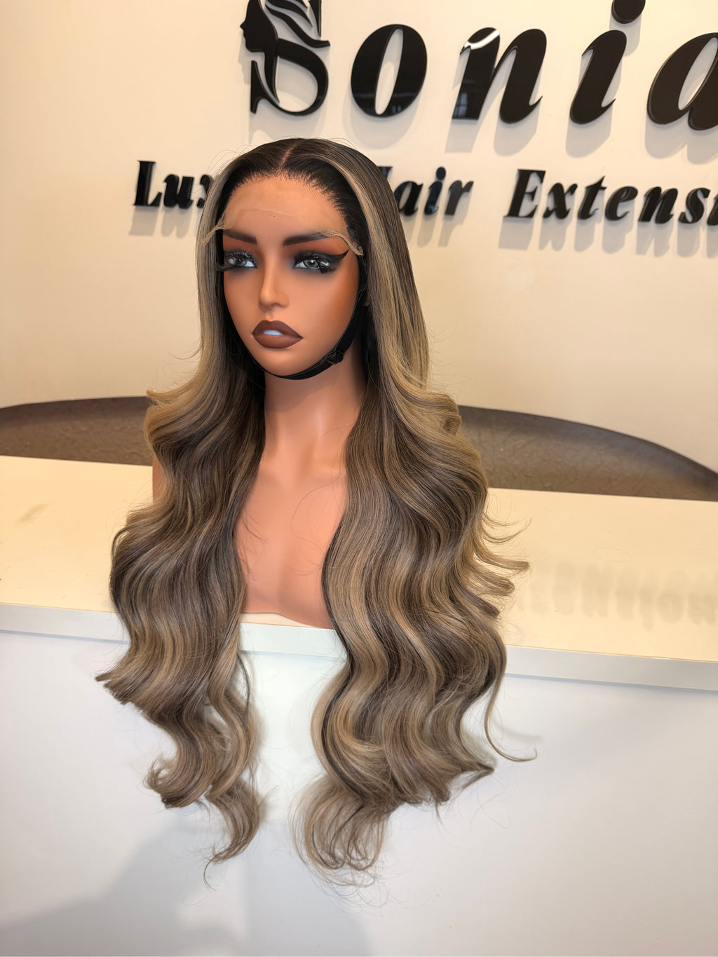 28” Sommy Waves | Warm Blonde & Brown | Raw